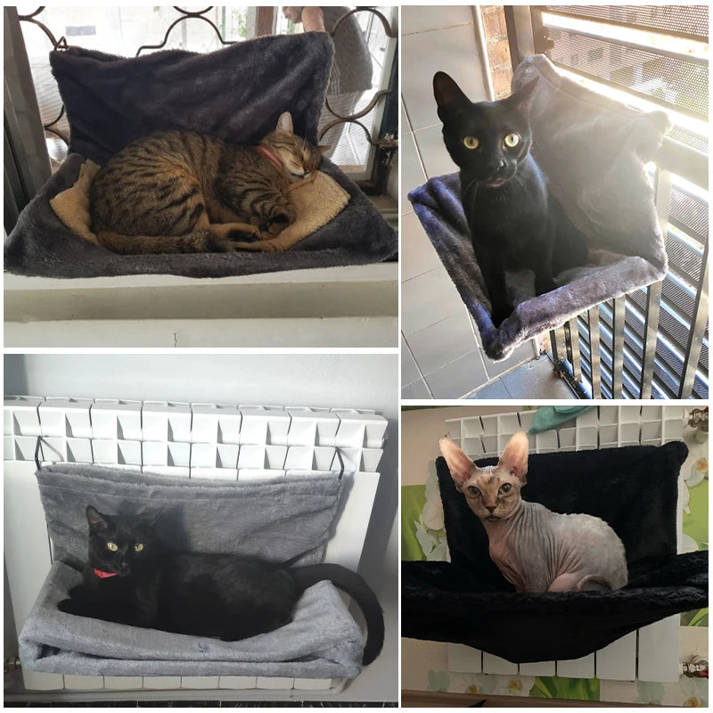 Luxury Cat Radiator Hammock 🛏️